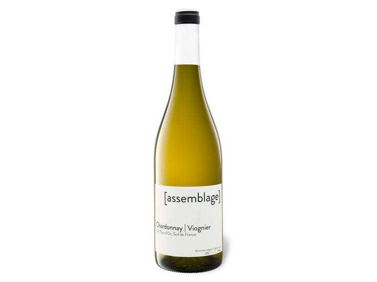 Gehe zu Vollbildansicht: [assemblage] Chardonnay Viognier Pays d'Oc IGP trocken, Weißwein 2021 - Bild 1