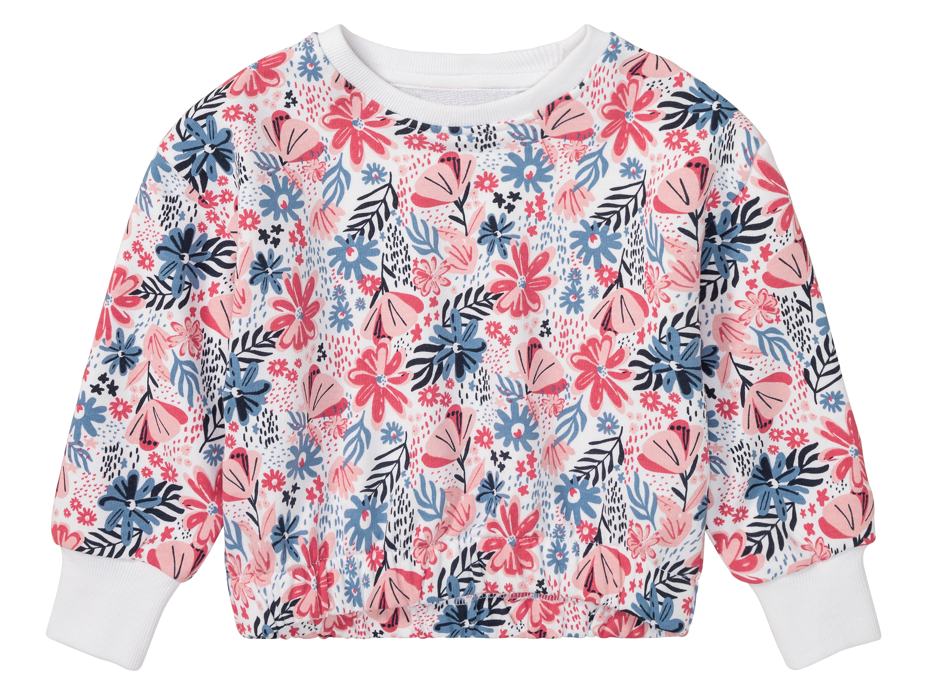 lupilu® Kleinkinder Sweatpullover (Weiß, 122/128) | 04334036040201