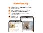 Eine Smartphone-App zur Vogelbeobachtung, die ein Vogelverzeichnis und einen Live-Kamera-Feed aus einem Nistkasten zeigt.