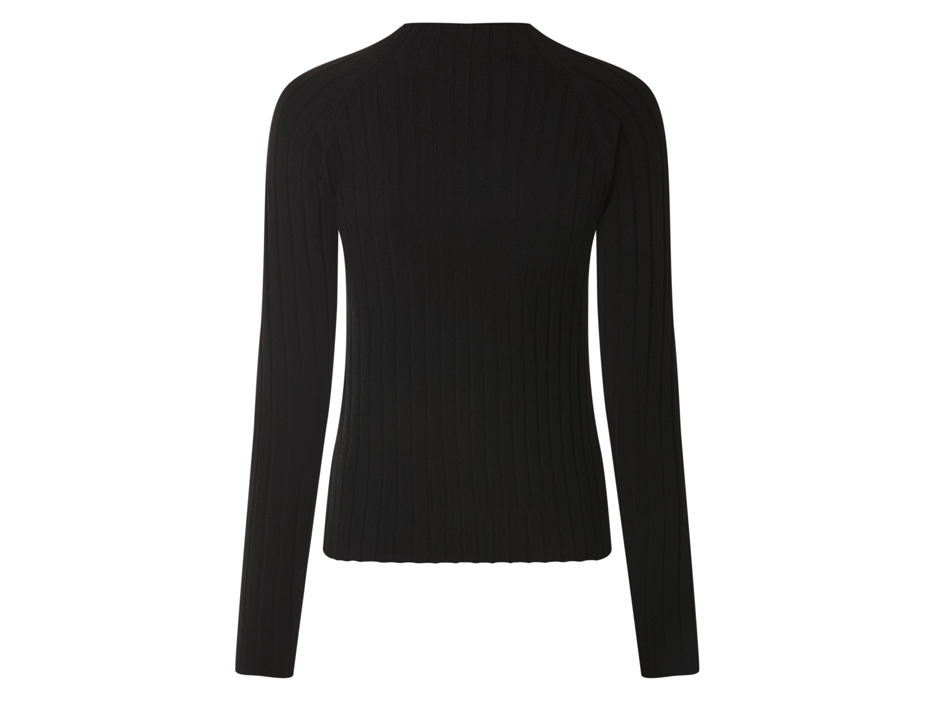 Thumbnail - esmara® Damen Pullover Rippe (Schwarz, XS (32/34))