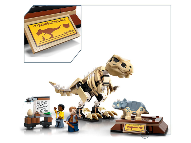 Gehe zu Vollbildansicht: LEGO® Jurassic World™ 76940 »T. Rex-Skelett in der Fossilienausstellung« - Bild 6