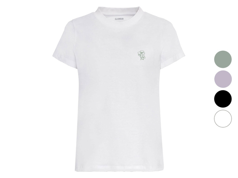 Gehe zu Vollbildansicht: esmara Damen T-Shirt, aus reiner Bio-Baumwolle - Bild 1