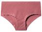 Ein Paar rosa Baumwollslips mit hoher Taille.