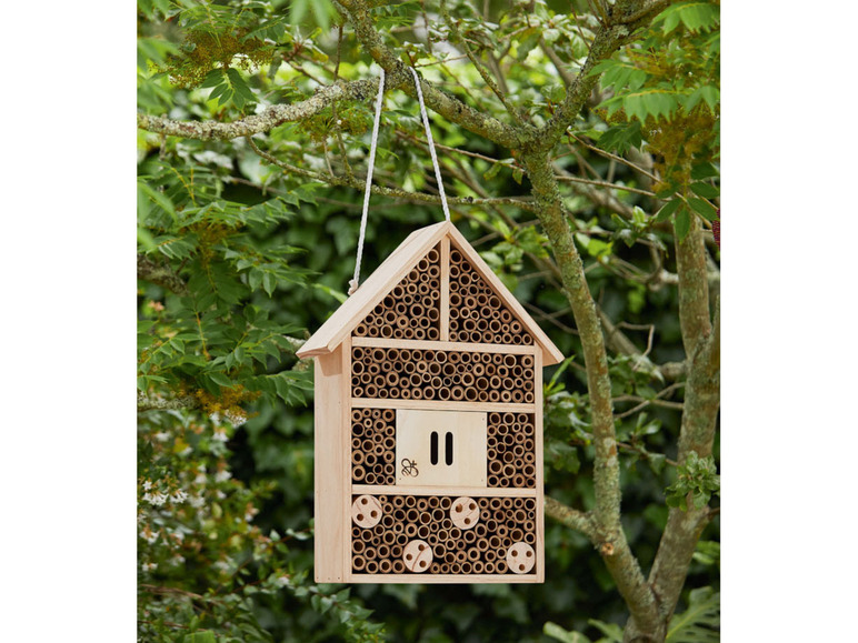 Gehe zu Vollbildansicht: ZOOFARI® Bienen- und Insektenhotel, mit Aufhängekordel - Bild 9