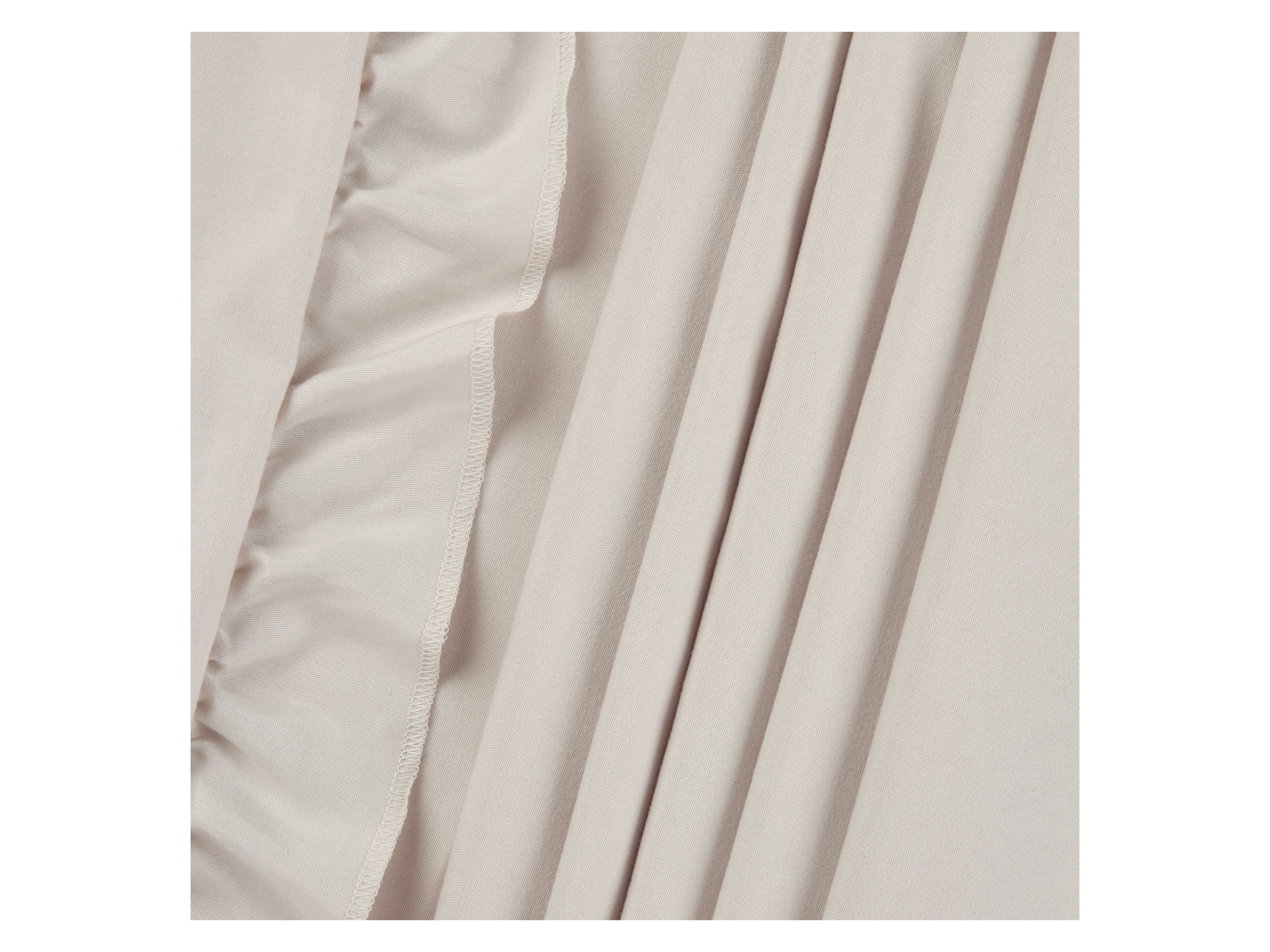 Thumbnail - LIVARNO home Bettwäsche Mikrofaser Satin 135 x 200 cm (Beige)