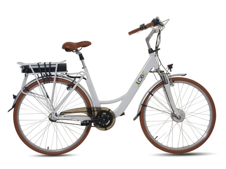 Gehe zu Vollbildansicht: Llobe E-Bike Comfortline Citybike 10Ah, 28 Zoll - Bild 3