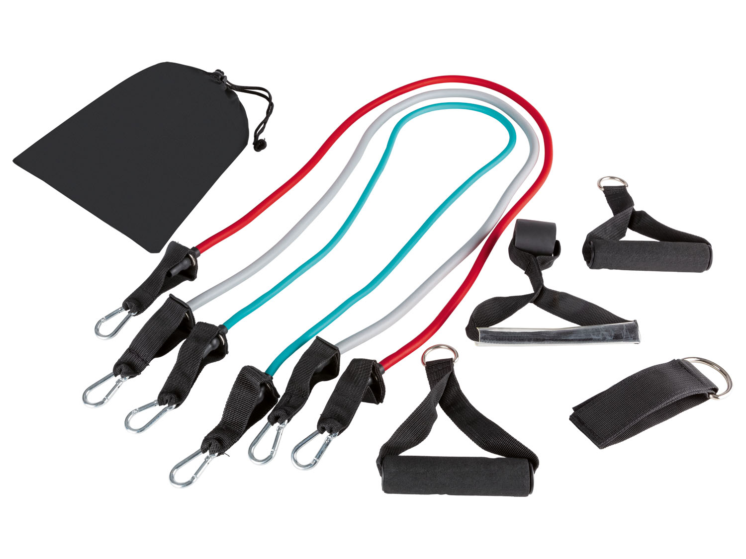 CRIVIT Fitnessaccessoires (Fitnessband-Set 3 Bänder) | 04055333074798