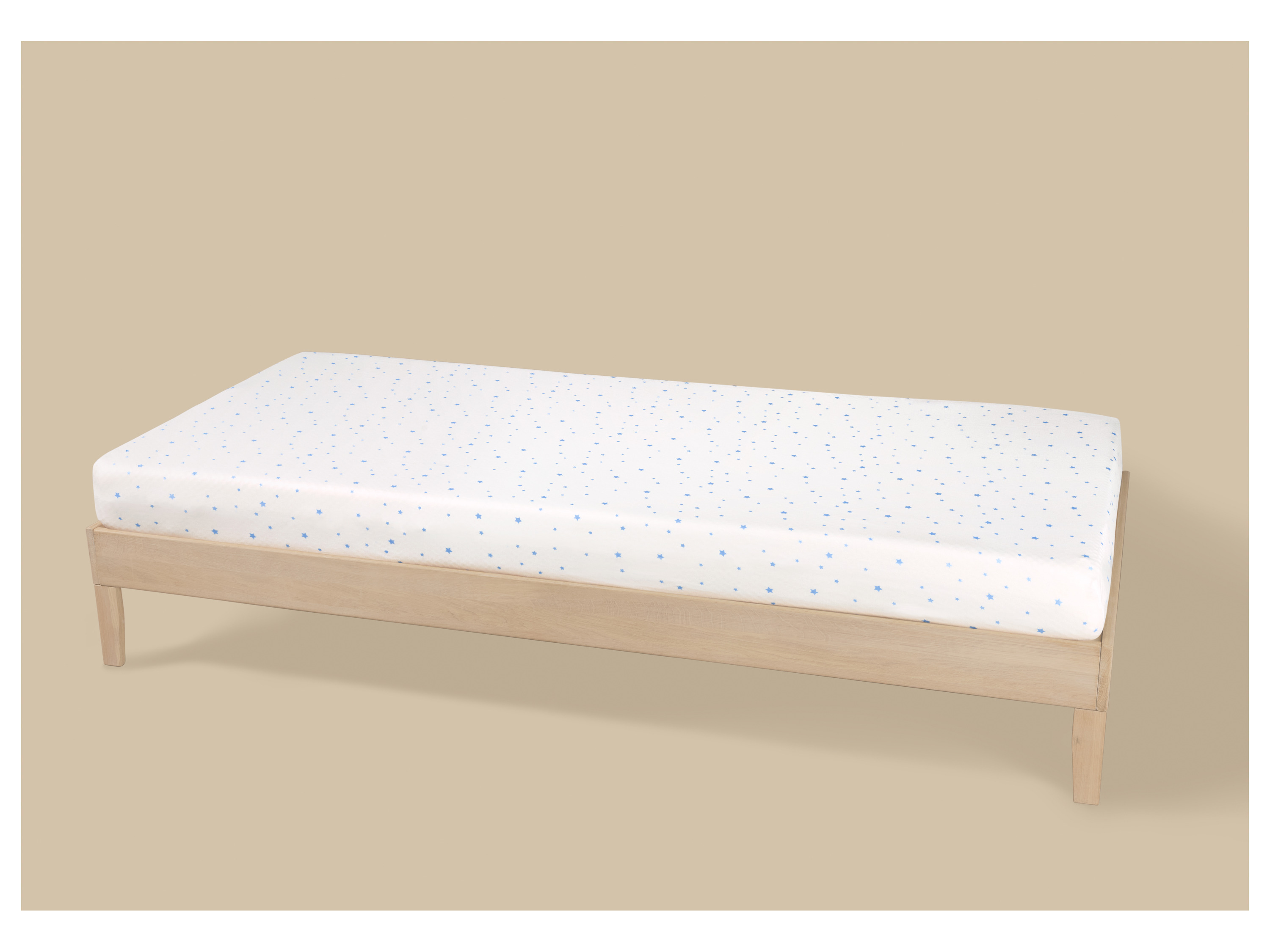 LIVARNO® Kinder-Spannbettlaken, 90-100 x 200 cm (Blau) – Bild 2 von 2