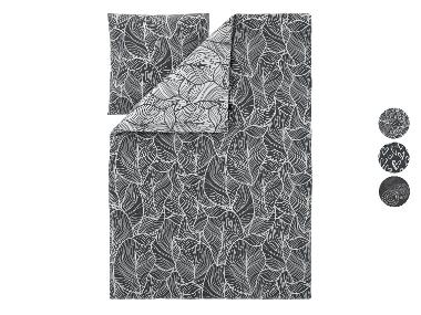 LIVARNO® Edel-Renforcé-Wendebettwäsche, 135 x 200 cm