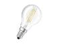 LED-Glühbirne mit klarem Glas und E14-Sockel