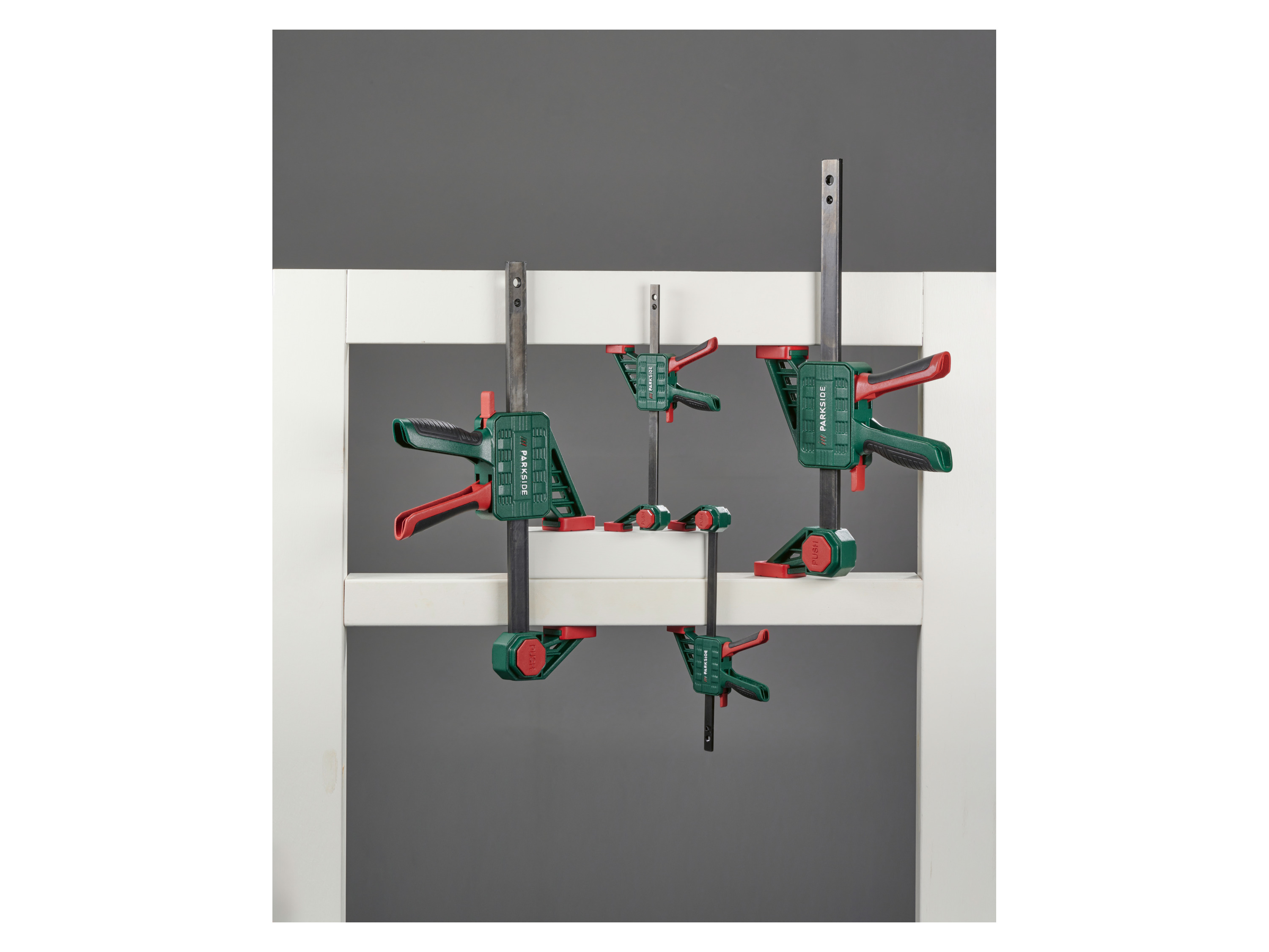 PARKSIDE® Schnellspannzwingen (4er Set - Größe M/S) – Bild 2 von 2