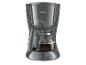 Eine Philips Kaffeemaschine gefüllt mit frisch gebrühtem Kaffee.