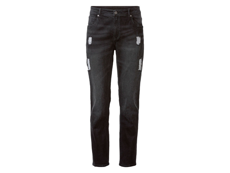 Gehe zu Vollbildansicht: LIVERGY® Herren Jeans, Slim Fit, im 5-Pocket-Style - Bild 40