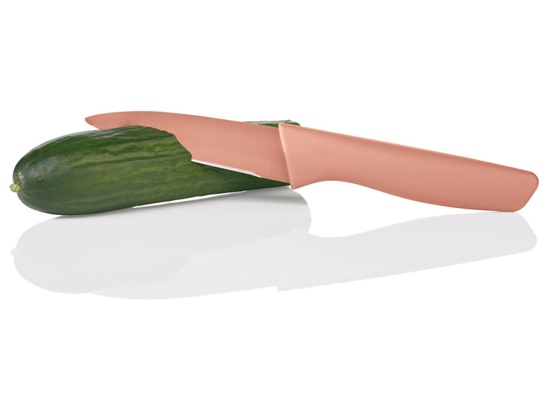 Gehe zu Vollbildansicht: ERNESTO® Kushino-Messer, mit Antihaftbeschichtung, 9 cm - Bild 5