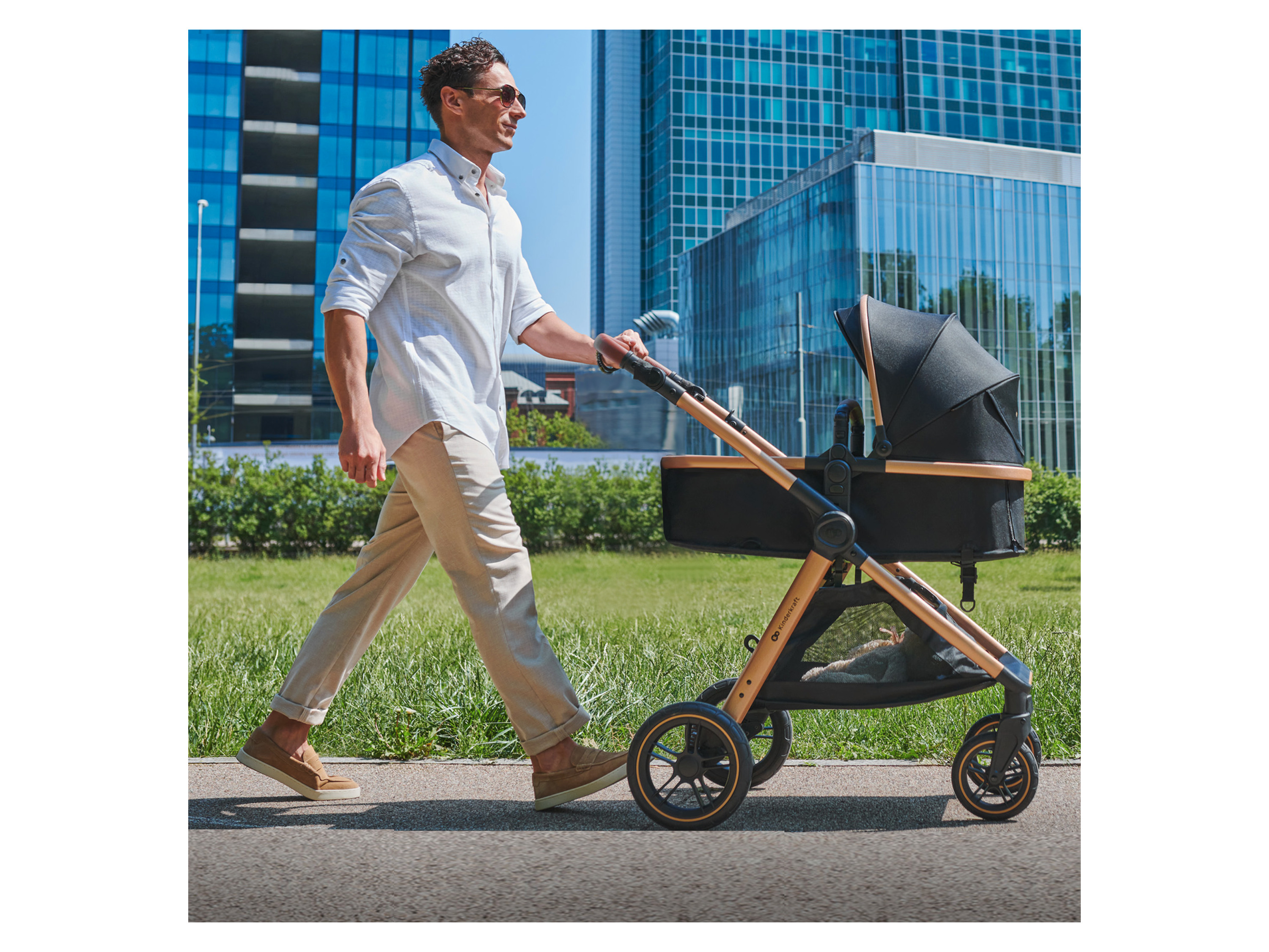 KINDERKRAFT Kinderwagen »Esme Classic 2in1« (Schwarz) – Bild 2 von 4