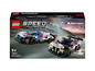 LEGO Speed Champions Set mit BMW M4 GT3 und BMW M Hybrid V8 Rennwagen.
