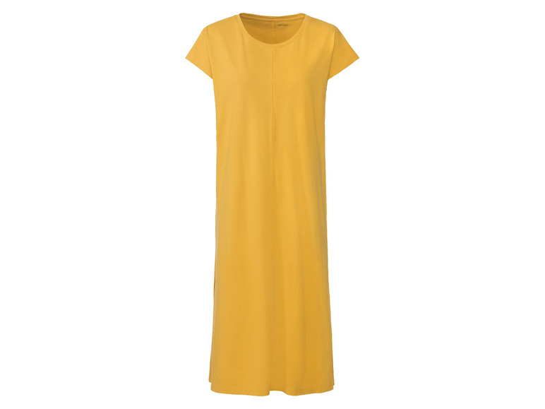 Gehe zu Vollbildansicht: esmara® Damen Leinen-Kleid mit langen Seitenschlitzen - Bild 2