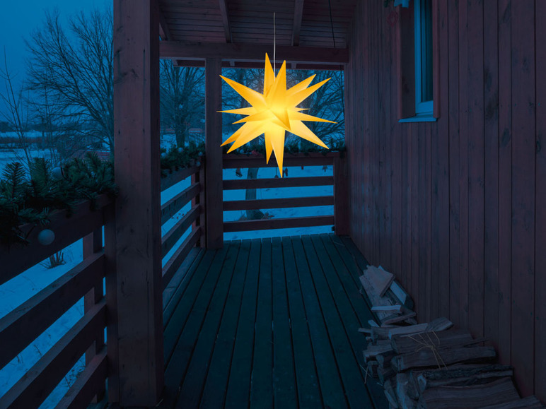 Gehe zu Vollbildansicht: LIVARNO home LED-Leuchtstern, 3,6 W - Bild 4