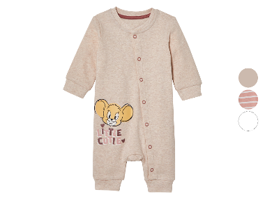 Baby Schlafoverall »Looney Tunes/ Tom & Jerry«, aus reiner Bio-Baumwolle