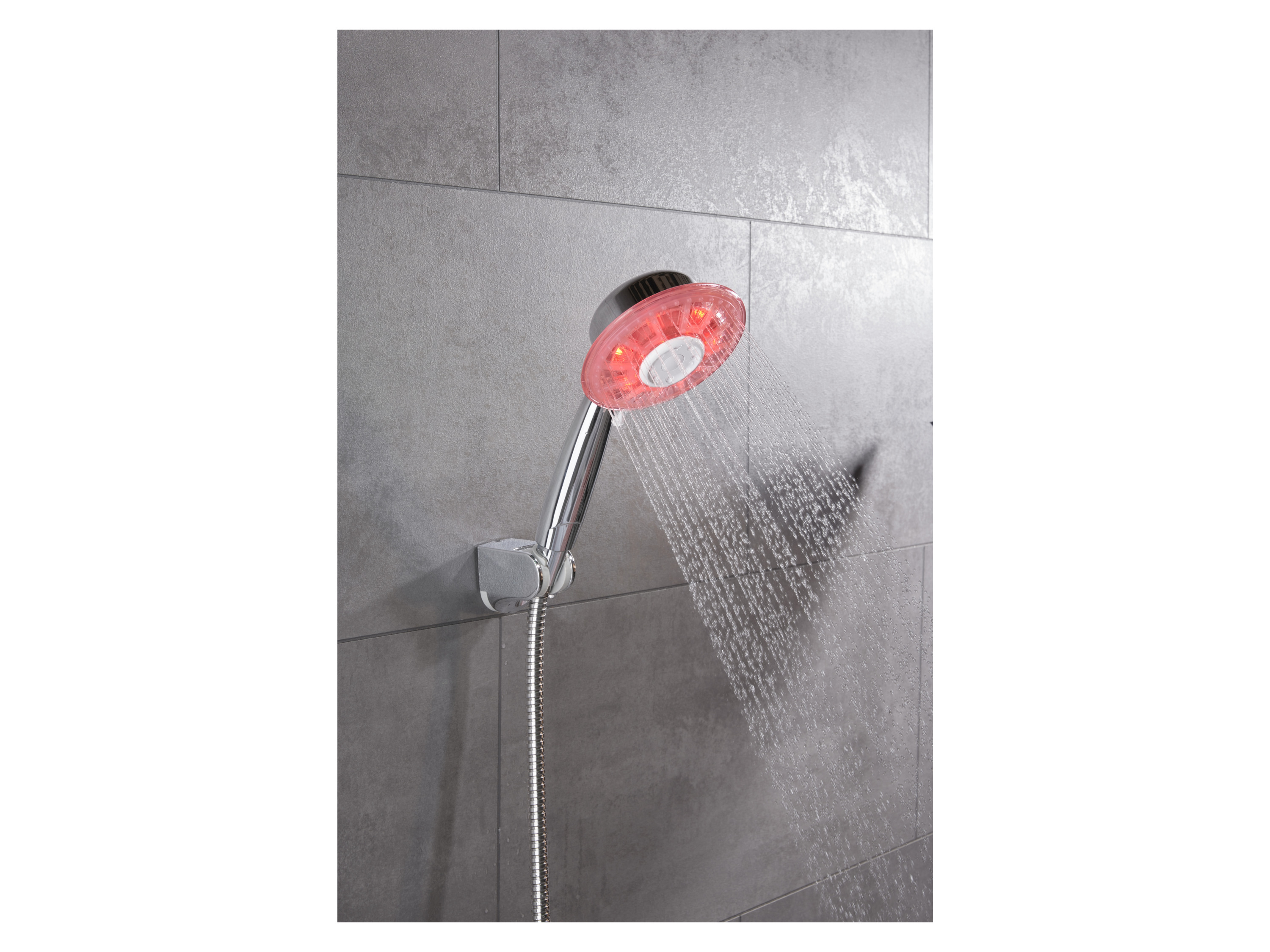 Thumbnail - LIVARNO home Handbrause LED (Grau)