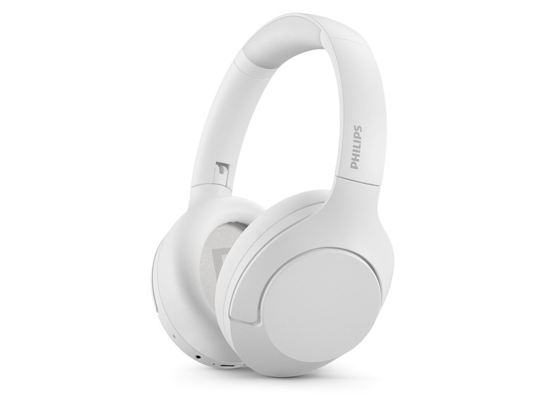 PHILIPS Noise Cancelling Kopfhörer Bluetooth Over-Ear mit »TAH8506WT« Headset
