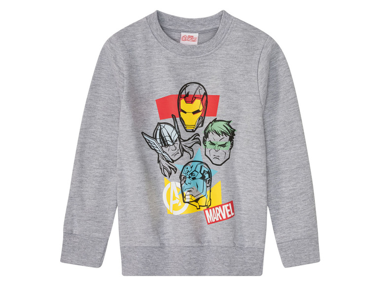 Jungen Sweatshirt Mit Bagger & Auto Print - Baumwolle Langarm Pullover