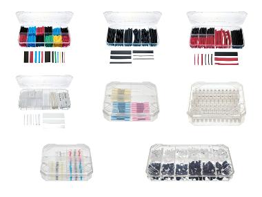PARKSIDE® Schrumpfschlauch-Sortiment / Kabelverbindungsstecker-Set / Klemmenblock-Sortiment / Lötverbinder-Sortiment / Kabelklemme