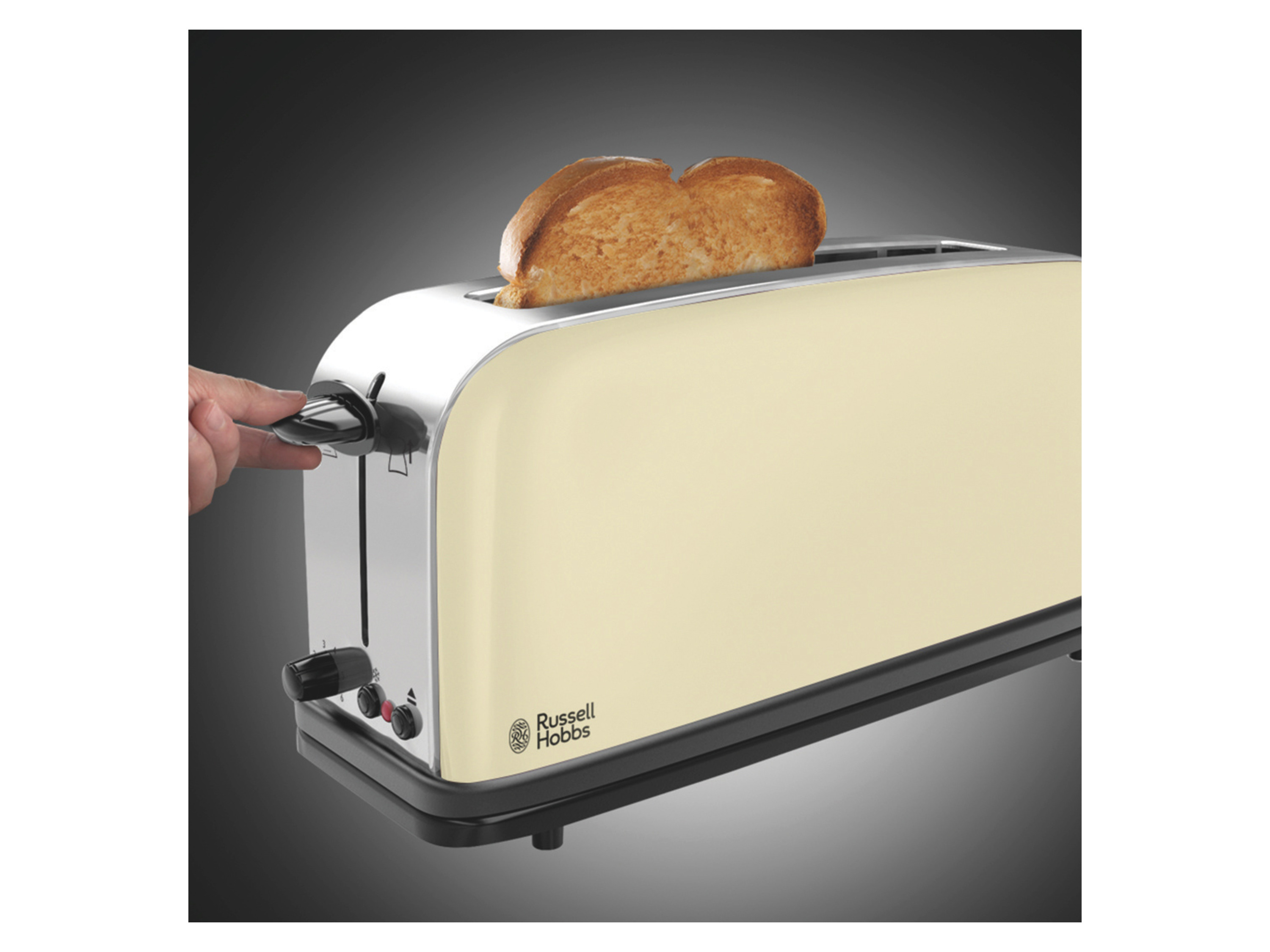Thumbnail - Russell Hobbs Langschlitz-Toaster »Colours Plus+ Cream 21395-56«
