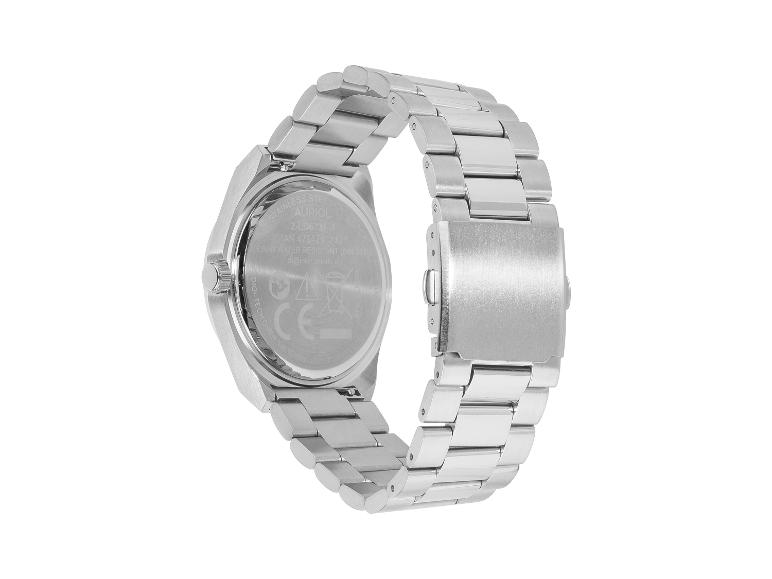 Armbanduhr, präzise Quarzuhr mit Leuchtzeigern und Sek…