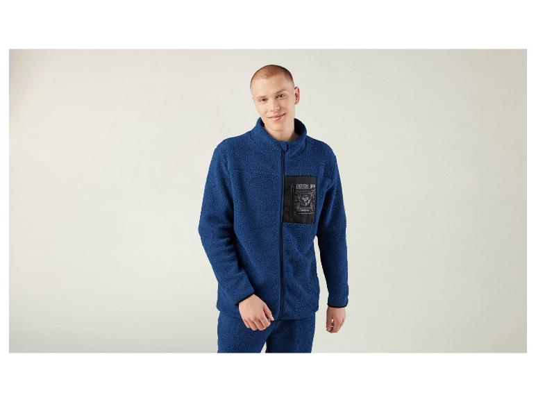 Herren Jacke, mit Sherpa-Fleece