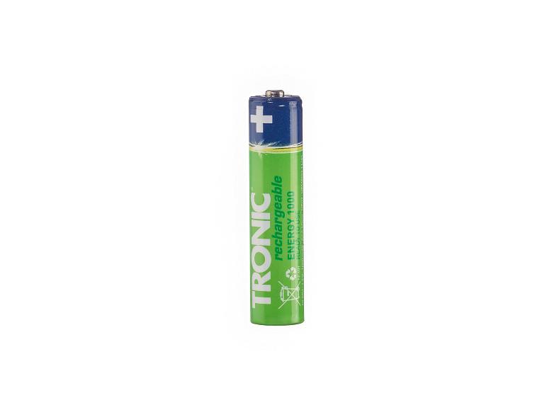 TRONIC ENERGY 1000 AAA 1.2V 1000 mAh wiederaufladbare Batterie