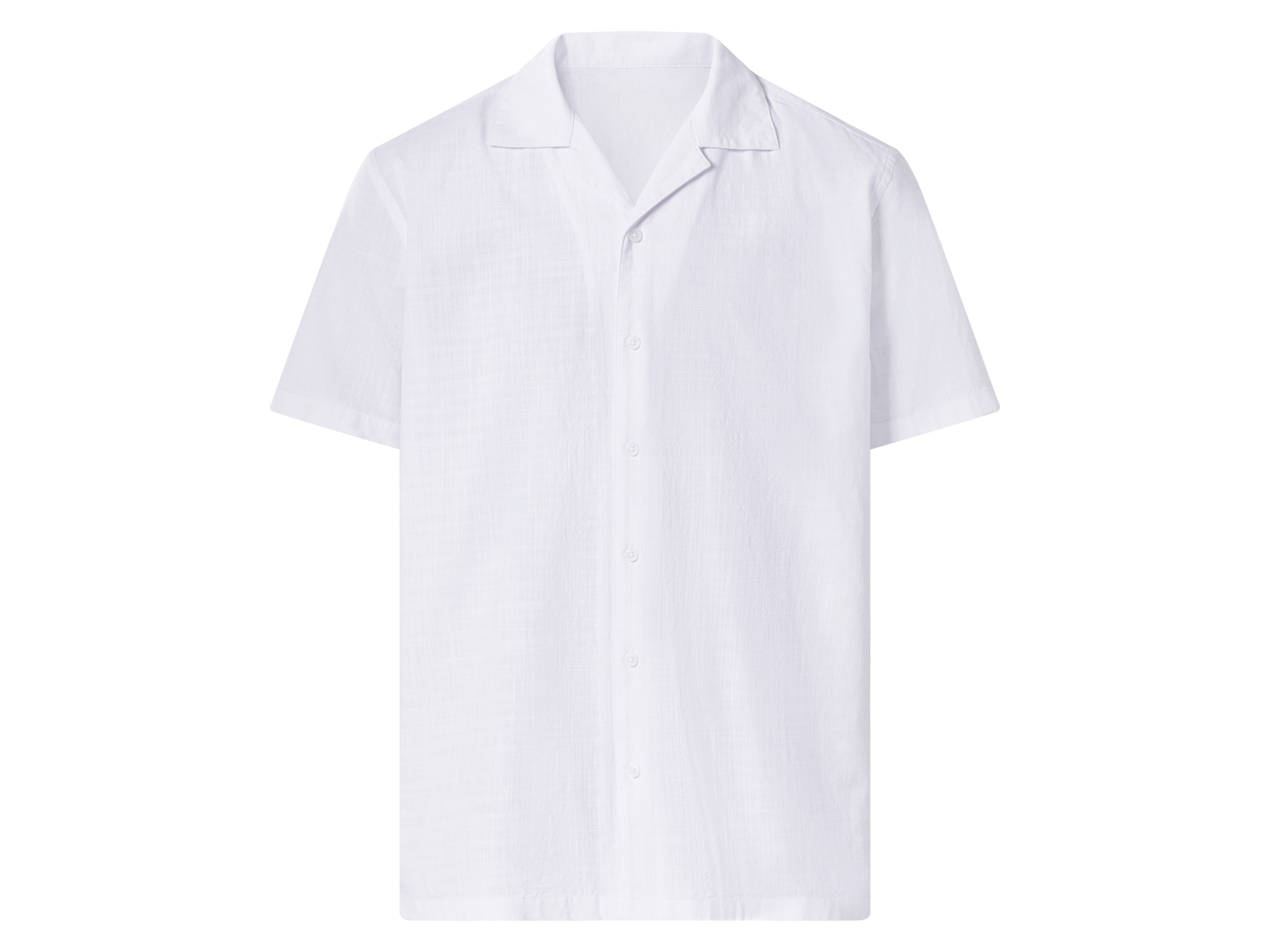 ESMARA MEN Herren Hemd, Regular Fit (Weiß, M (39/40))