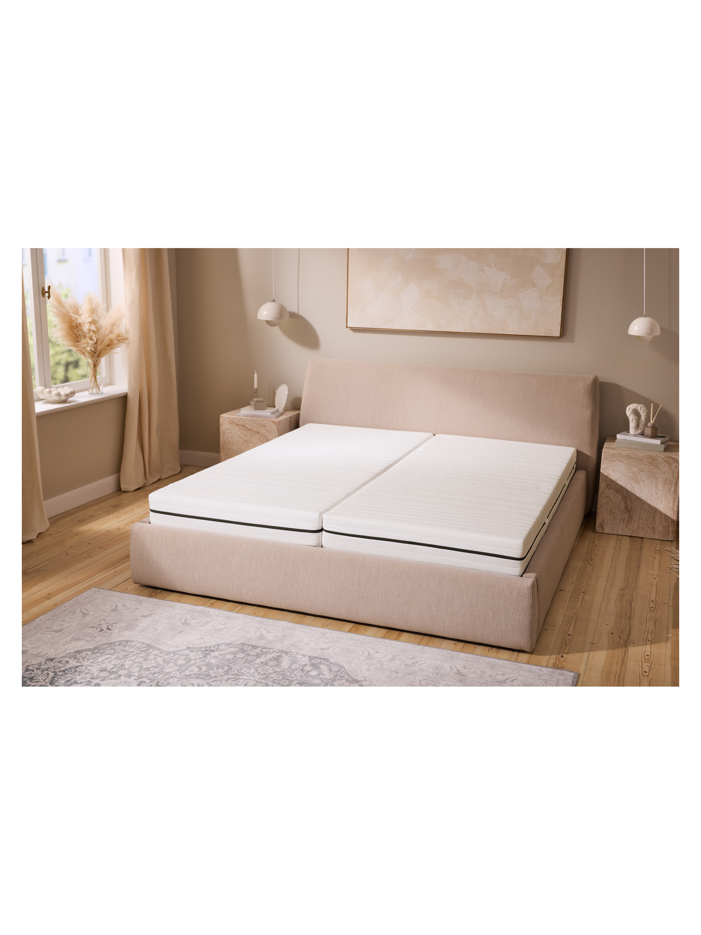 LIVARNO HOME Komfortschaummatratze »Waves«, Wellenschnitt (H3, 100 x 200) – Bild 3 von 4