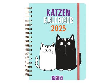 Terminkalender 2025, inkl. Bastel-Zubehör (Katzenkalender)