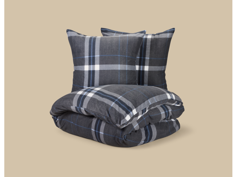 LIVARNO® Fleece-Bettwäsche / Fleece-Wendebettwäsche, 200 x 220 cm