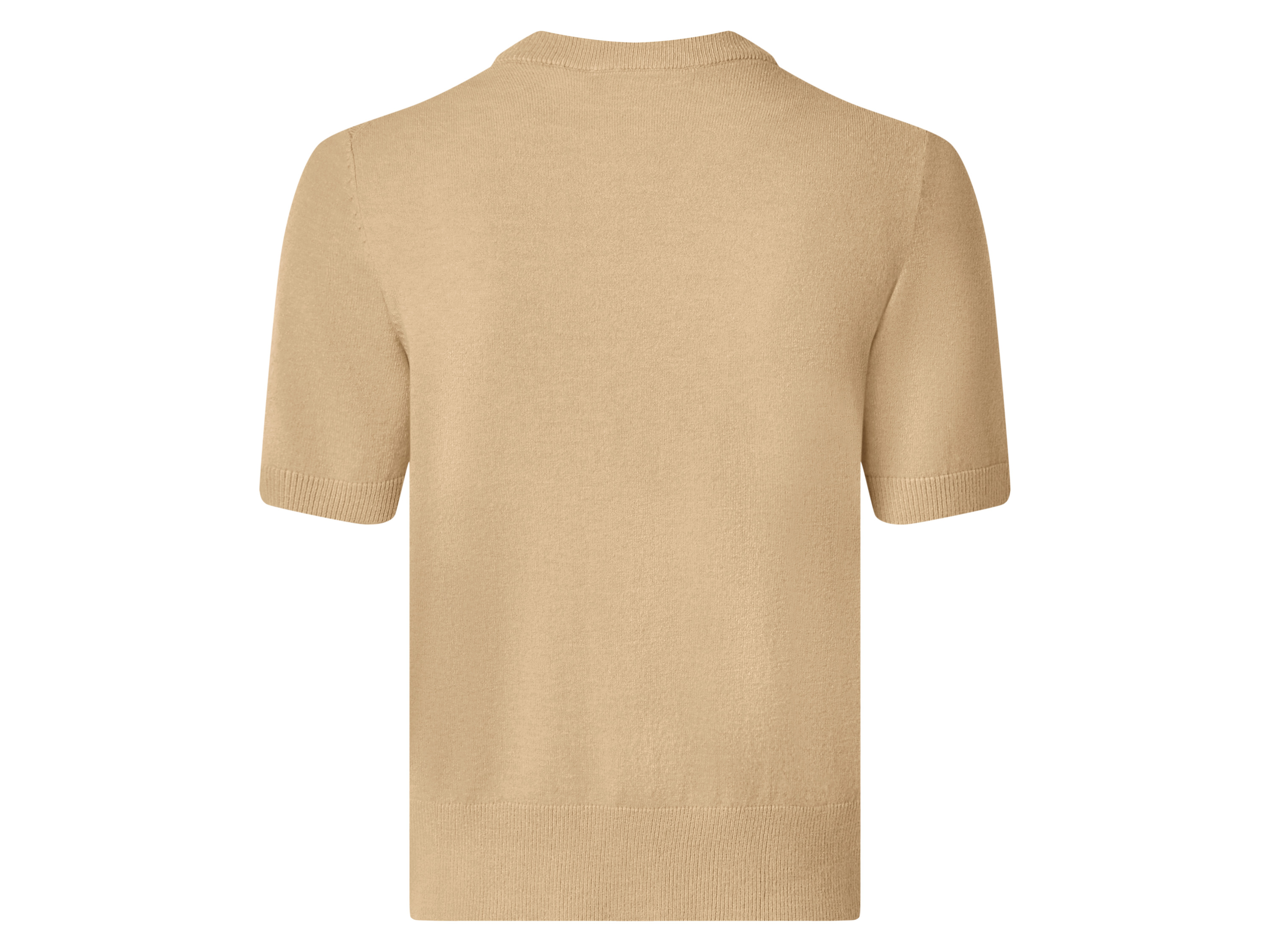 Thumbnail - esmara® Damen Pullover verlängerter Kurzarm (Beige, M(40/42))