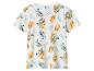 Weißes Kinder-T-Shirt mit Cartoon-Charakter-Print und „BLUEY & BINGO“-Text.