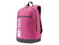 Rosa Puma Rucksack mit großem Logo.