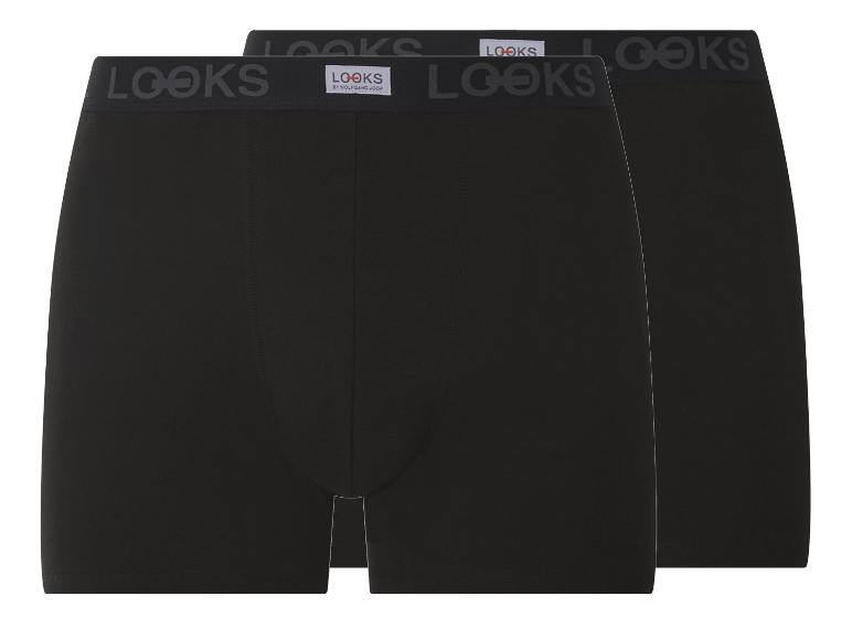 Zwei schwarze Looks by Wolfgang Joop Boxershorts.