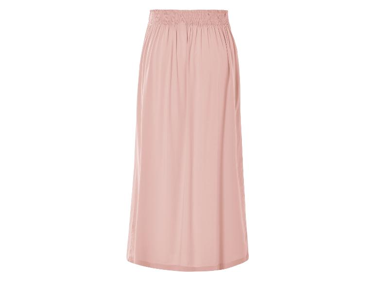 Damen Midi-Rock mit Seitenschlitz