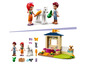 LEGO Friends Set mit Stall, Figuren und einem Pony.