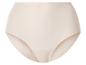 Nahtloser beiger Damen-Slip mit hoher Taille