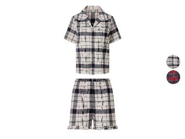 ESMARA® Damen Flanell Pyjama