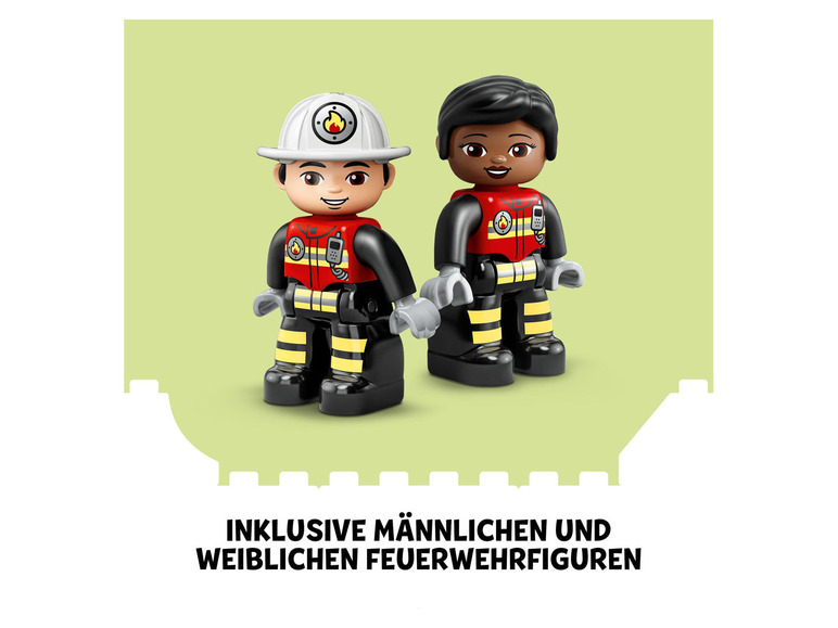 Gehe zu Vollbildansicht: LEGO® DUPLO® 10970 »Feuerwehrwache mit Hubschrauber« - Bild 7