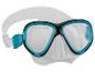 Cressi Tauchmaske, gehärtetes Glas, blau-schwarz.