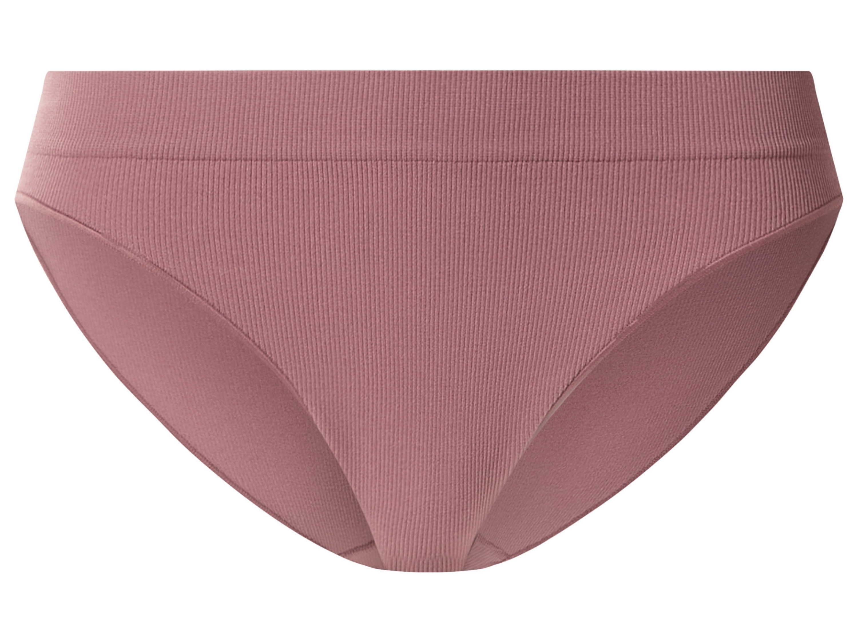 Thumbnail - esmara® Damen Slip Rippe Seamless , 3 Stück (grau/rose/beige, M(40/42))