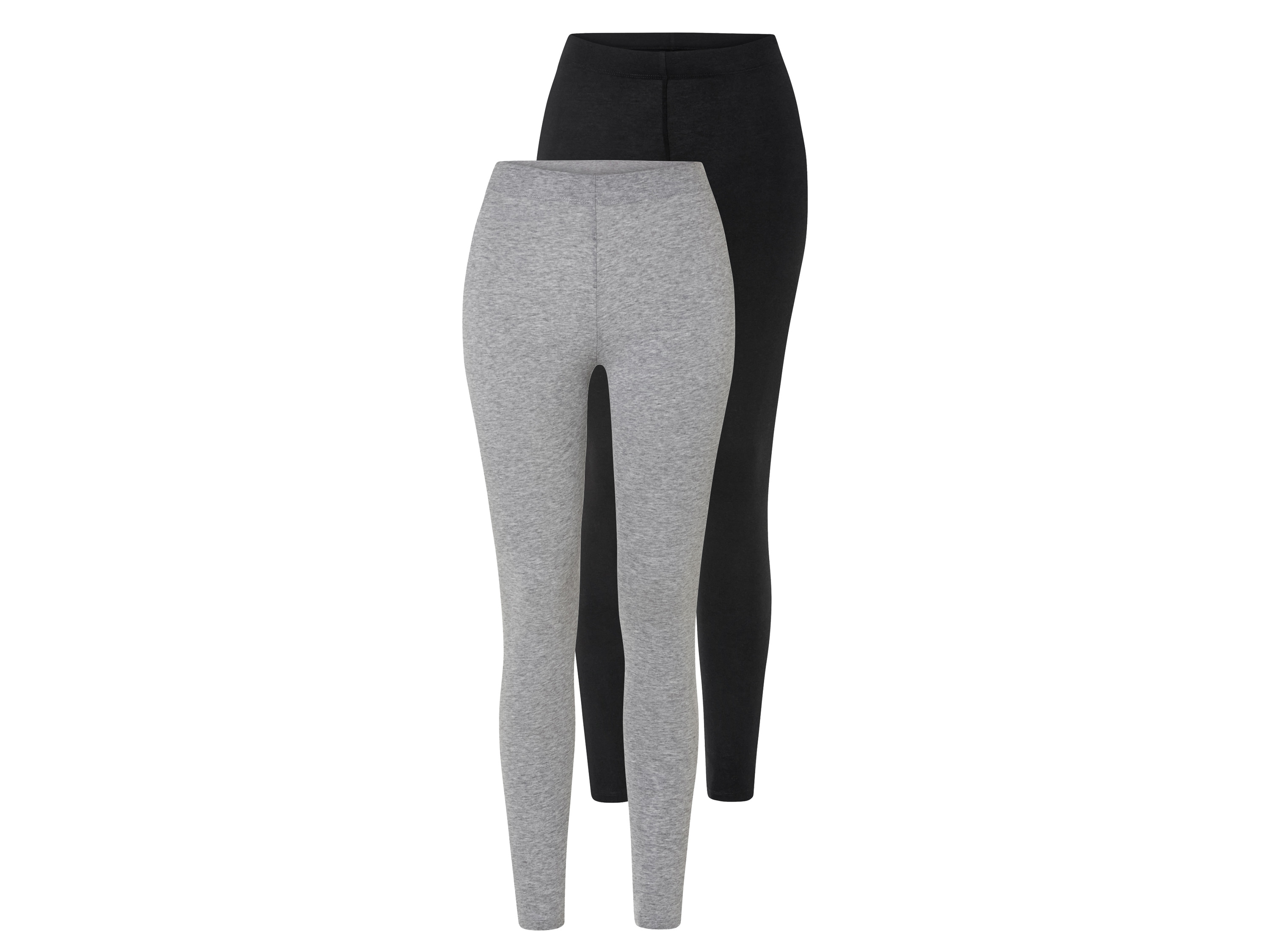 esmara® Damen Leggings 2er (Schwarz/Grau, XL (48/50))““ | dass ein Textil- oder Lederprodukt auf mehr als 300 Schadstoffe geprüft wurde. Grüner Knopf Für eine umweltfreundlichere Produktion Der Grüne Knopf ist ein staatliches Siegel für nachhaltige Textilien. Sozial. Ökologisch. Staatlich. Unabhängig zertifiziert. Er stellt verbindliche Anf““