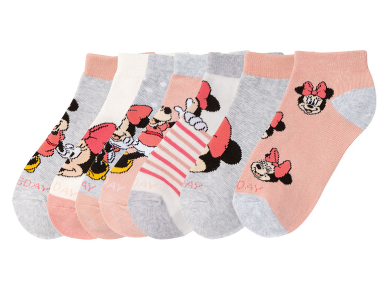 Gehe zu Vollbildansicht: Mädchen Kinder / Kleinkinder Socken, 7 Paar, mit Baumwolle - Bild 32