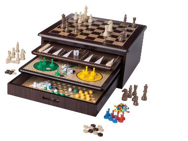 lupilu® 10in1 Holz-Spielesammlung