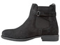 Schwarze Chelsea Boots mit elastischen Seitenteilen.